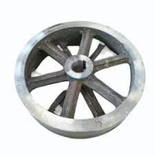 Cast iron flywheel
